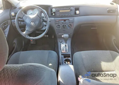 2008 Toyota Corolla Ce from USA, damaged, VIN 2T1BR32E38C927276